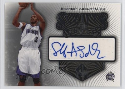2005-06 SP Signature Edition Silver 38/50 Shareef Abdur-Rahim #SS-SA Auto 1nf5