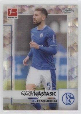 2020 Topps Chrome Bundesliga Silver Wave Refractor /250 Matija Nastasic #88 5b1