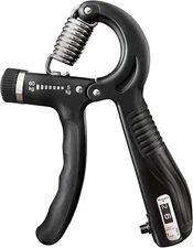 Hand Grip Strengthener, Grip Strength Trainer, 22-132 Lbs Adjustable Resistan...