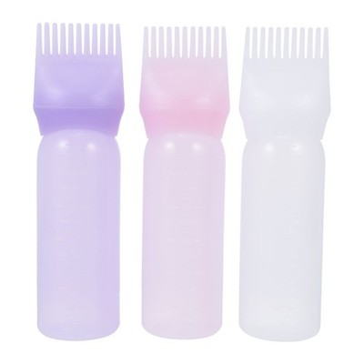 6 Pcs Haarapplikatorflasche Pinsel Zum Auftragen Von Haarfärbemitteln