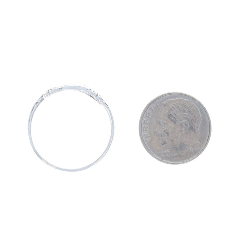 Sterling Silver Spoon Bypass Statement Ring - 925… - image 5