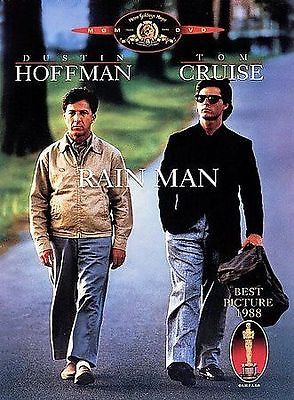 Rain Man, Good DVD, Dustin Hoffman, Tom Cruise, Valeria Golino, Gerald R.  Molen, 27616604194