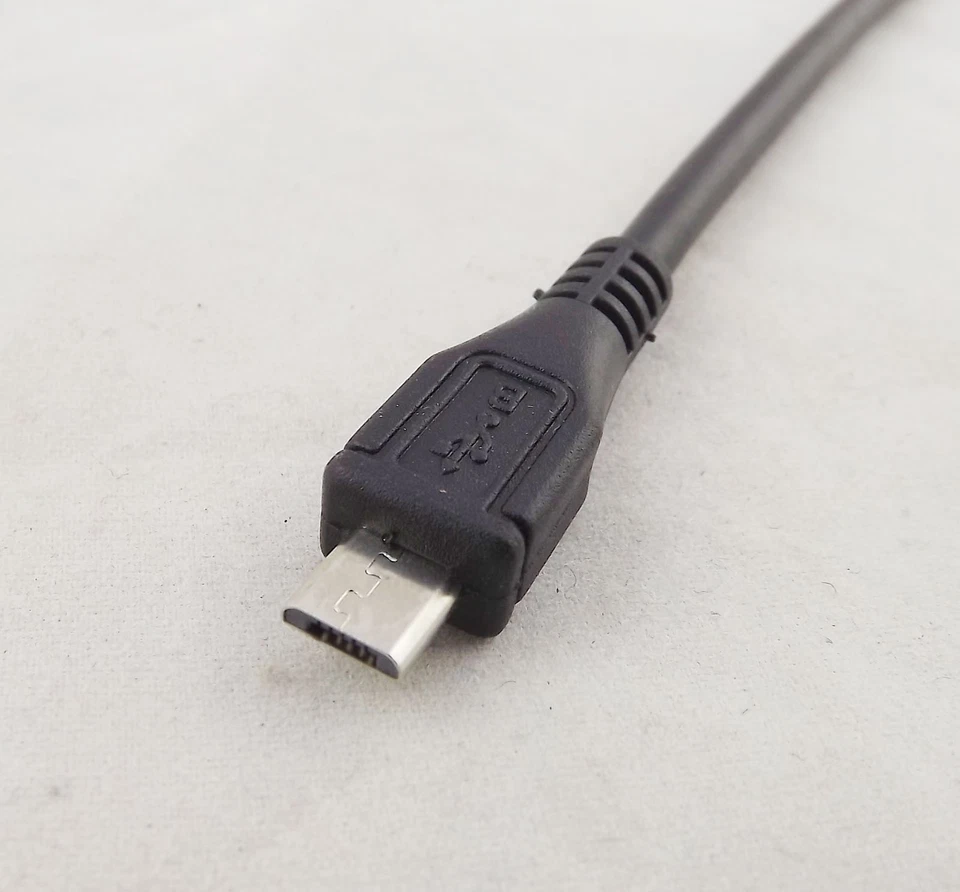 Micro 5 Pin USB B Male To Mini 5 Pin USB Male Data Adapter Converter Cord Cable - Image 4 of 4