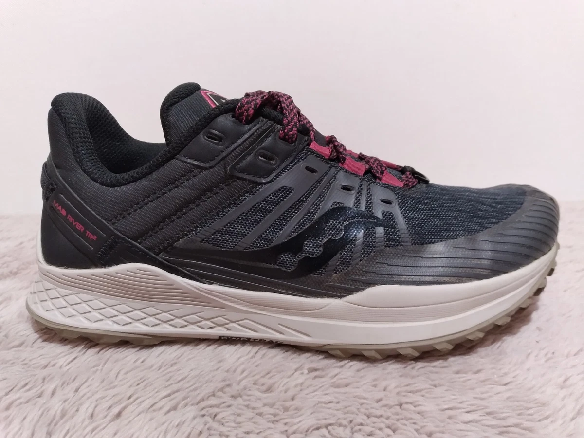 Saucony Womens River TR2 S10582 45 Gray Running Shoes Sneakers Size 7.5