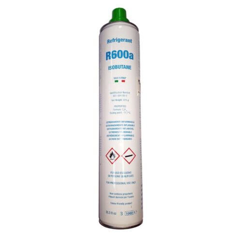 Incidente, evento Celebridad tubo Gas refrigerante isobutano R600a 420g sustituto de R12 | eBay