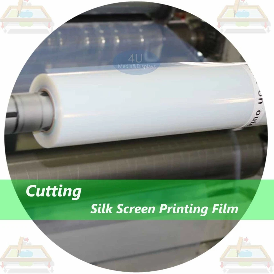 13”x100ft，Waterproof Inkjet Fast Dry Screen Printing Transparency Positive Film - Image 3 of 4