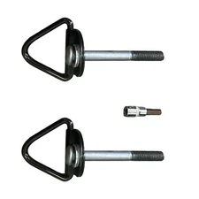 For Tacoma NO-RATTLE V-Ring Bed Tie Downs