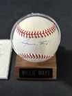 WILLIE MAYS - Autographed Official National League Baseball - Ken Goldin COA