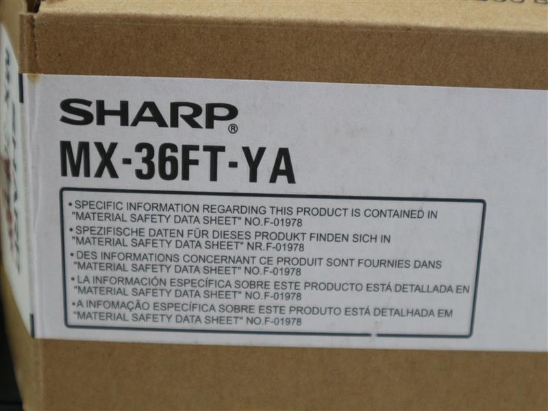 SHARP® MX-36JT Sharp MX-6580N - High-Speed A3 Full-Colour MFP Copier / Printer