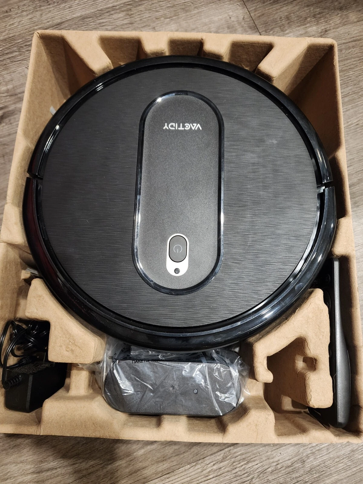 Vactidy T6 Robot Vacuum, Slim, Quiet, Automatic Self-Charging Robotic Cleaner