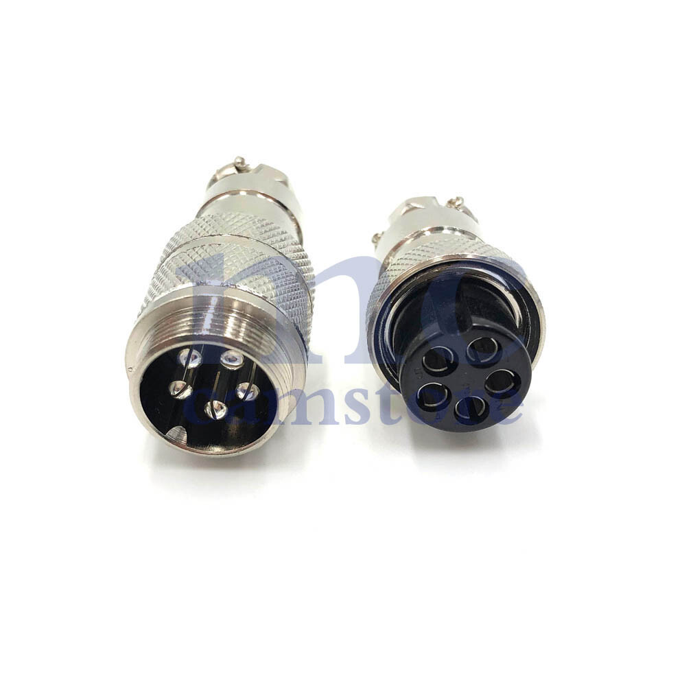 5個口のd GX20 5 Pin Docking Type Electrical Socket Connector Aviation plug