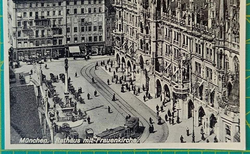 Germany photo postcard 1933, The Frauenkirche is Munich's famous church, used - Image 3 of 4