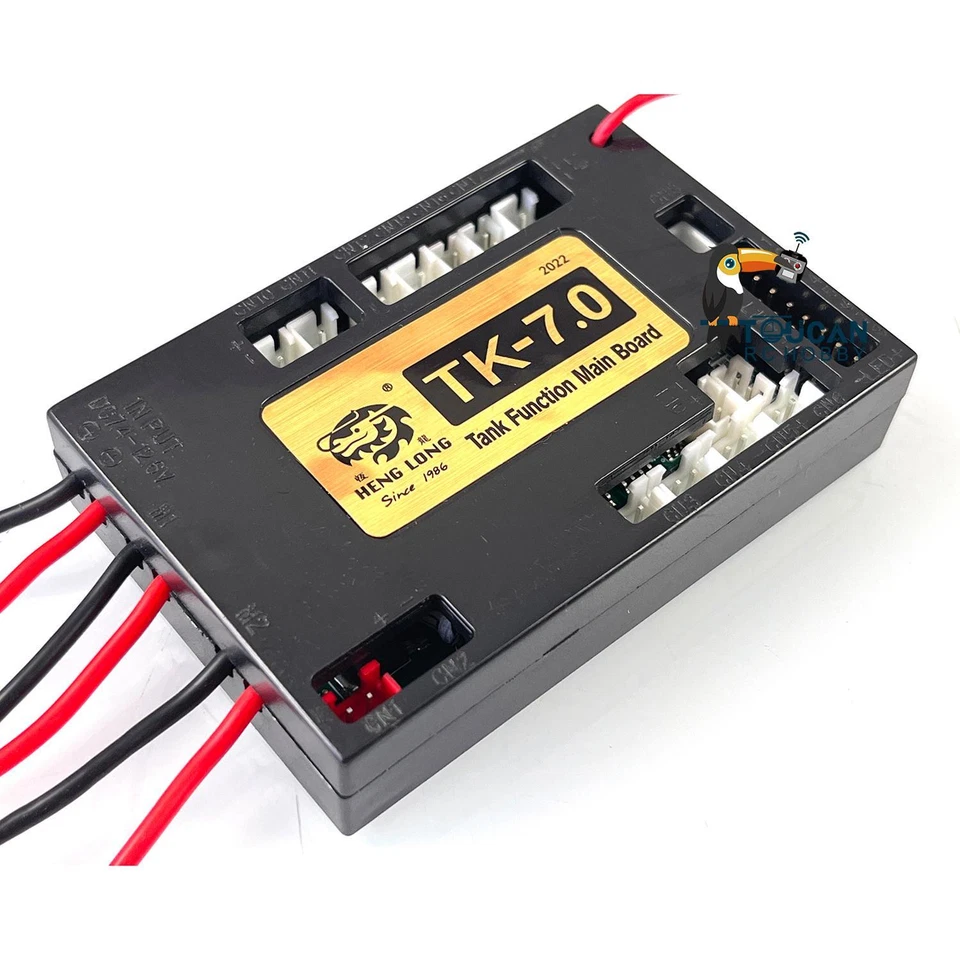 1/16 RC Henglong Tank 2.4Ghz 7.0 Generation Transmitter Main Board Bind Wire DIY - Image 4 of 4