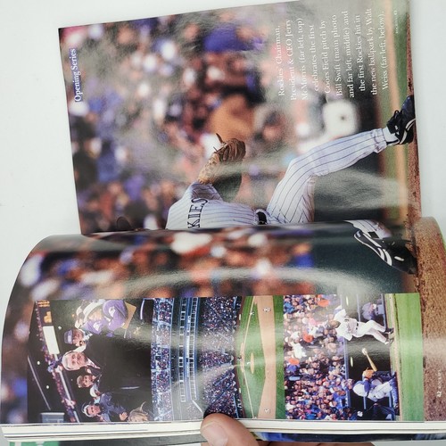 Colorado Rockies / Coors Field June 1995 Vol. 3 No. 2 Baseball Vintage Magazine - Picture 20 of 24