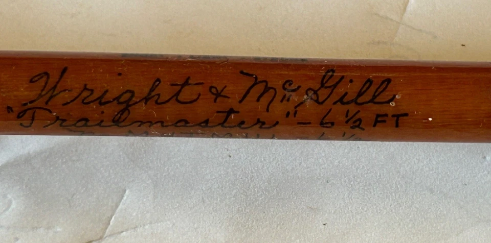 Vintage WRIGHT MCGILL Eagle Claw no. M4TMUL-6 1/2 Trailmaster line sz 5  READ - Image 3 of 4