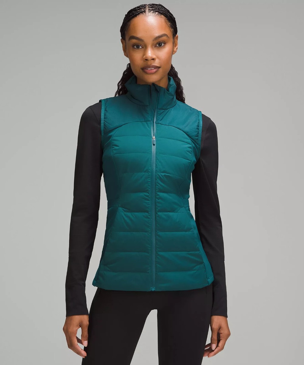 Lululemon Down for It All Vest ダークグリーン　6 Lululemon Down for It All Vest ダークグリーン 6 lululemon