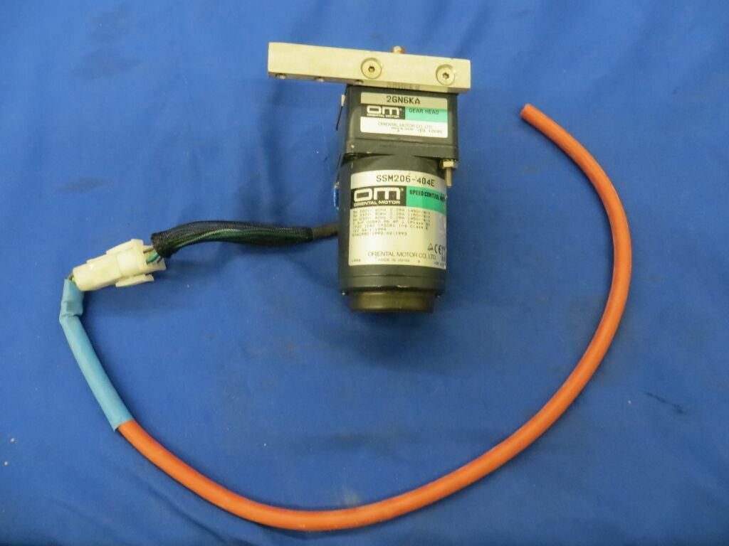 Oriental Motor SSM206-404E Speed Control Motor With 2GN6KA