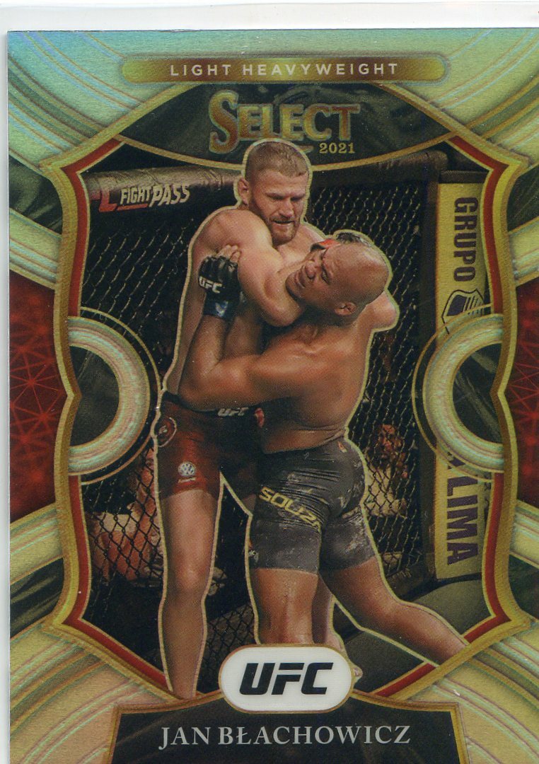 2021 Panini Select UFC JAN BLACHOWICZ Silver Prizm Concourse No 5
