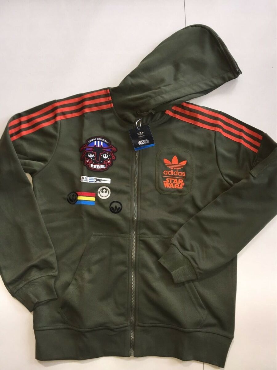 New Adidas Original Jacket StarWars Flock X Wind Track New Adidas Original Jacket StarWars Flock X Wind Track