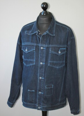 Vintage Mo Jeans by Maurice Malon Herren Hip-Hop Jacke Gr. XL