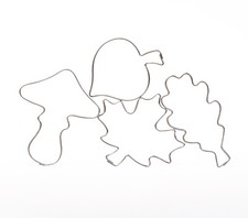 Pilz, Ahorn, Linde, Eiche, 4er Set  Aussteche...