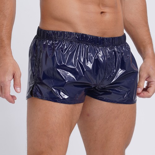 Pantalones cortos sexy para hombre calzoncillos pantalones cortos de club nocturno calce ajustado ropa de club nocturno fiesta de vacaciones - Imagen 11 de 27