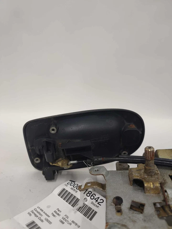 1997 - 99 雪佛兰 Venture 左前门闩锁执行器带外部手柄 — 第 3/4 张图片