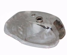 Petrol Fuel Gas Tank Aluminium Fits For Triumph T14ov Bonneville Jubilee AEs