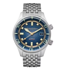 Spinnaker Bradner Stainless Bracelet Pacific Blue Dial 180M Diver SP-5062-22