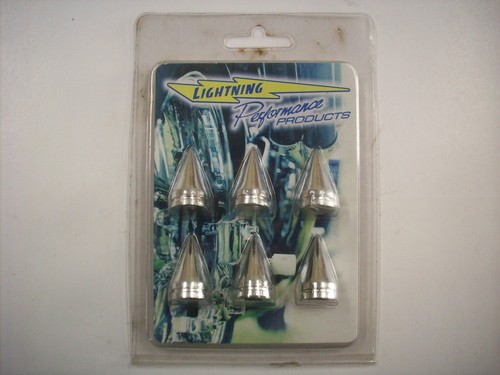 NUEVO PAQUETE LISO DE PUNTA DE LANZA PUNTA DE PUNTA DE LANZA DE MOTOCICLETA LIGHTNING QTY 6 LP-065201 - Imagen 2 de 5