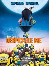 DESPICABLE ME Movie POSTER 27x40 C Julie Andrews Ken Jeong Jason Segel Steve