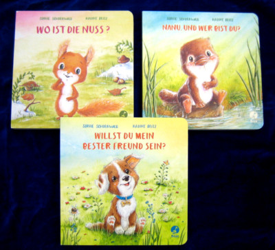    UNGELESEN Wo ist die Nuss +  Nanu und wer bist du + Willst du mein betster...