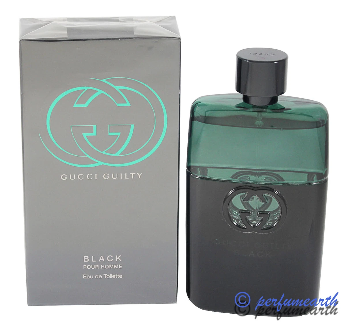  Gucci Guilty Black by Gucci for Men 3.0 oz Eau de