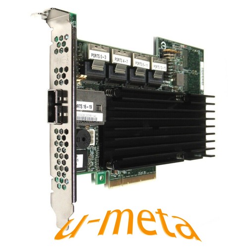 LSI MegaRAID SAS 9280-16i4e 6Gb/s 28 Ports PCIe 2.0x8 RAID Card L5 ...