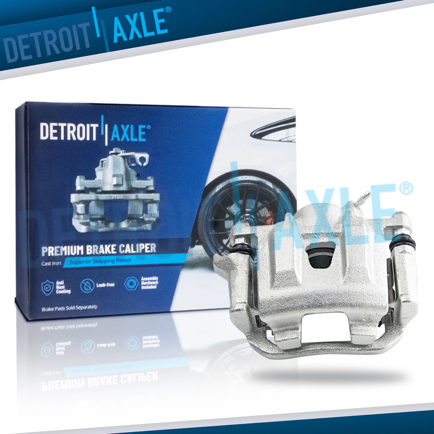 Rear Right Passenger Side Brake Caliper w/ Bracket for 2004 2010