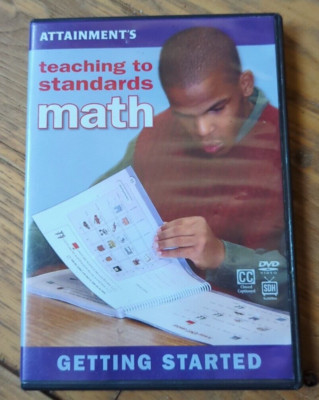 Attainment's~Teaching To Standards~Math~Getting Started~2008 DVD