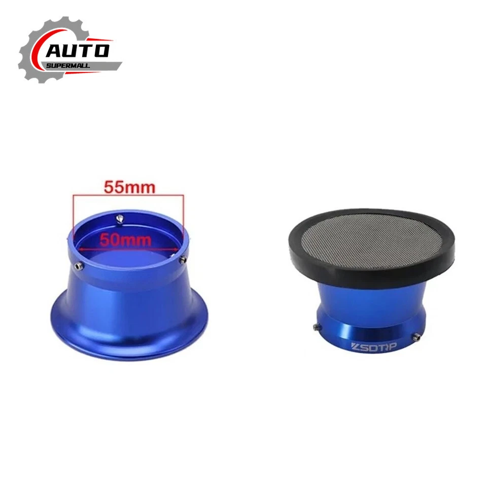 Velocity Stack Air Filter Cup For PWK32 PWK34 Carburetor Yamaha Honda Blue Foto 3 de 4