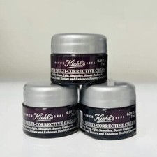3 x Kiehl's Super Multi-Corrective Anti-Aging Cream For Face Neck .25oz/ 7ml EA