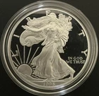 US Mint 1996-P  $1 Proof American Silver Eagle in Box w/ COA