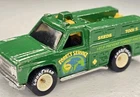 Hot Wheels Forest Service Truck Real Riders Rubber Tires Vintage Original