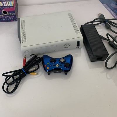 Microsoft XBox 360 White Video Game Console Gaming System w Controller &HDMI 4GB