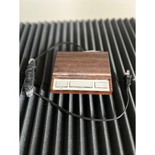 Realistic Weather Radio Alert Wood Grain Simulated Walnut Finish AM FM NOAA