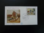 FDC France 1983 art painting Maurice Utrillo impressionism (2)