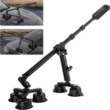 Triple Suction Cup Car Mount for Insta360/Go Pro Action Camera Car Mount Kit