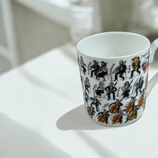 McLaggan Smith Picture Maps Orchestra Bone China Mug / Pete & Marianne Smith