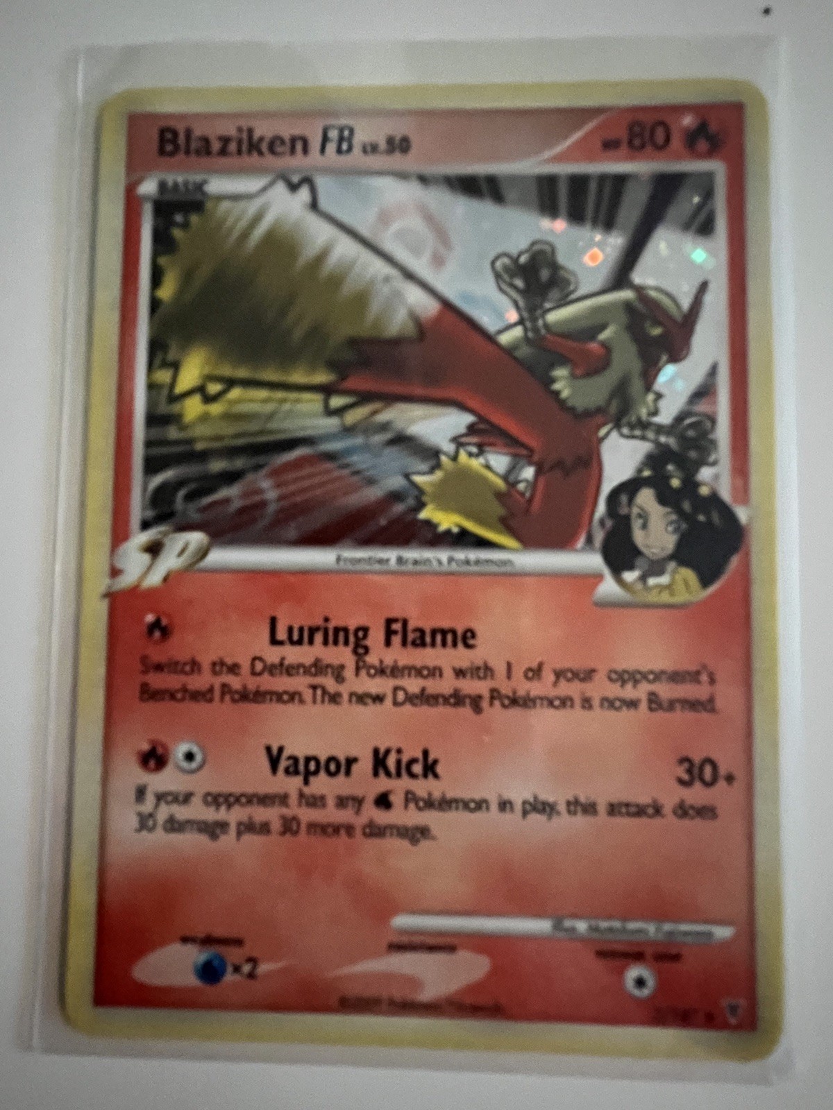Blaziken FB 2/147 Rare Holo Excellent Condition Supreme Victors