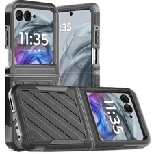 For Motorola Razr 2025/2024 Case Dual Layer Shockproof Lined Phone Cover