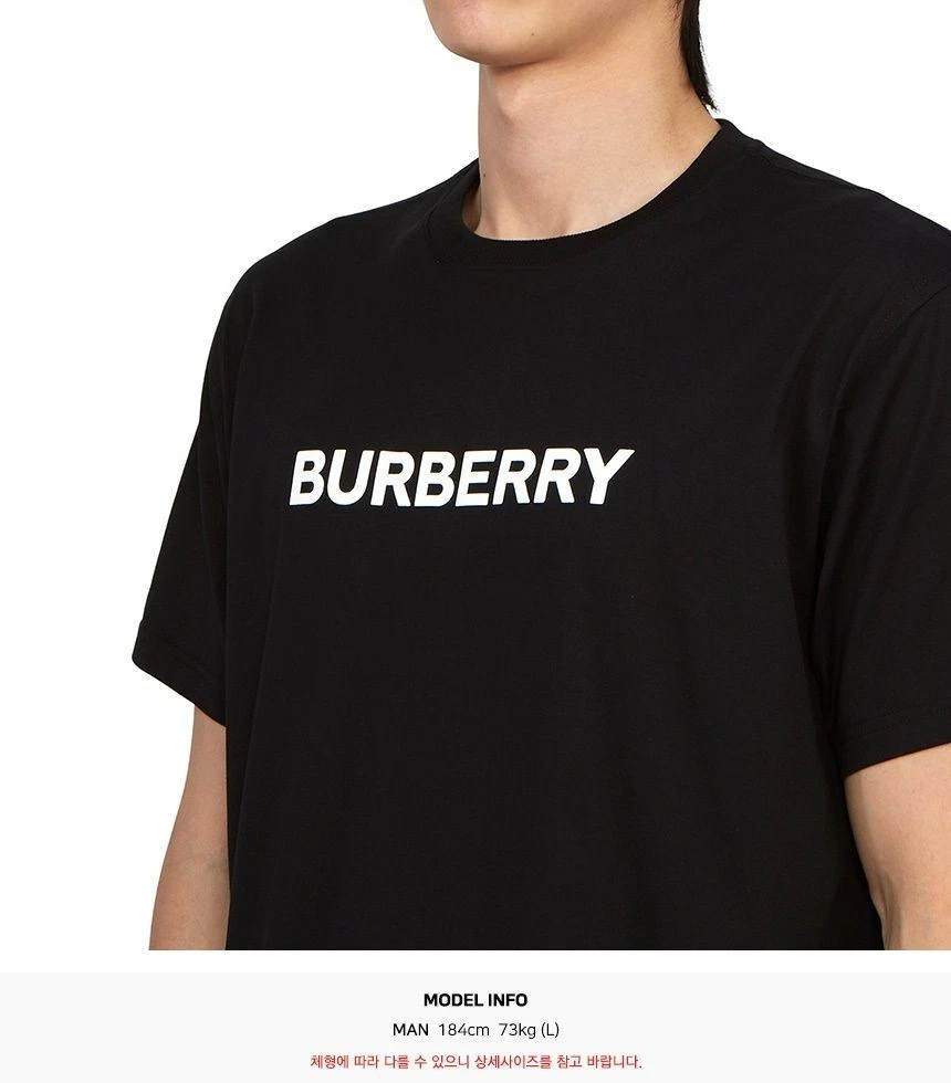 Burberry T shirt uomo manica corta HARRISTON REPLEN 8084233 A1189 77254301