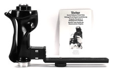 Vivitar Pistol Grip Bracket For Camera Mount Includes Instruction Manual, Good