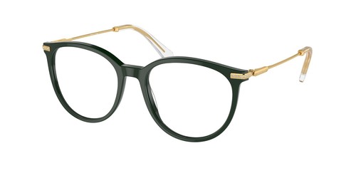 SWAROVSKI SK2009 1026 Green Demo Lens 52 mm Women's Eyeglasses - Imagen 6 de 7